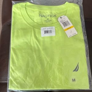 NEW Nautica Lime Green Tshirt